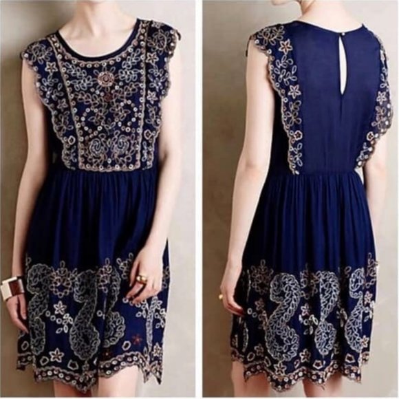 Anthropologie Dresses & Skirts - Anthropologie Vanessa Virginia Putomayo dress Med